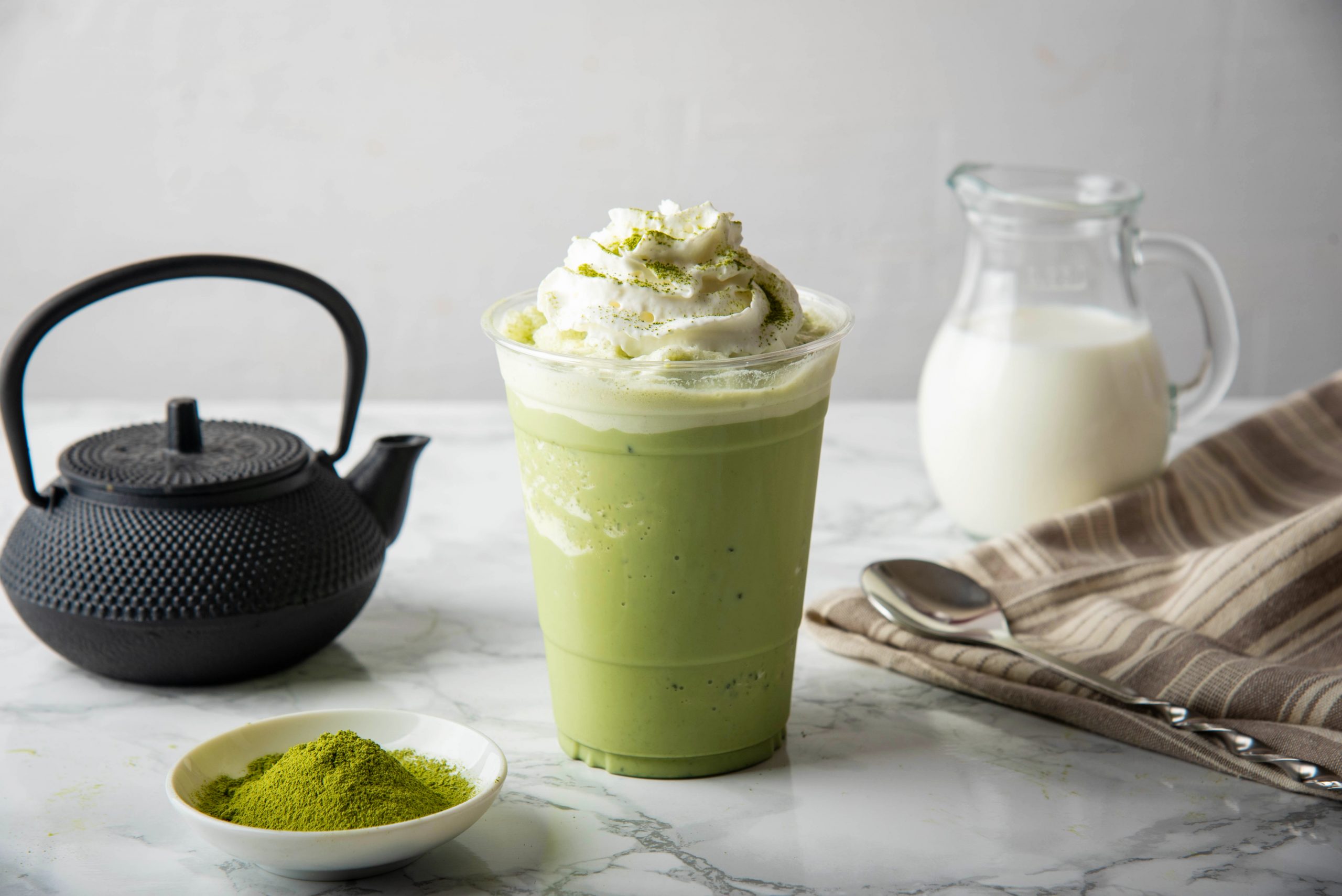 Starbucks Copycat Green Tea Frappuccino In 2023 Green Tea Frappuccino