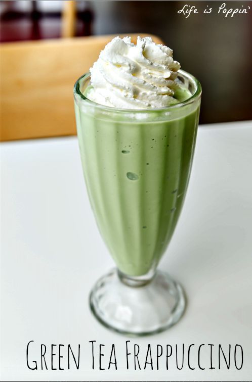 Starbucks Green Tea Frappuccino Copycat Recipe Life Is Poppin