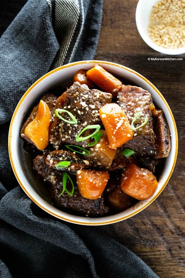 Steps To Prepare Korean Beef Stew Instant Pot