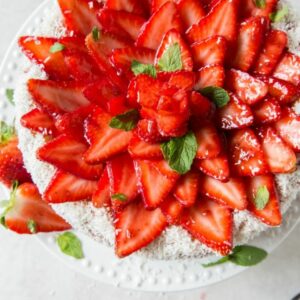 Strawberry Coconut Cheesecake Salad Recipe Its Ingredients Instruction