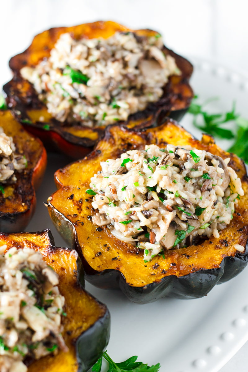 Stuffed Acorn Squash Recipe Cooking For My Soul