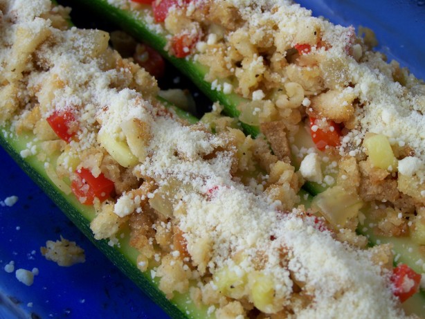 Stuffed Zucchini Betty Crocker Recipe Food Com