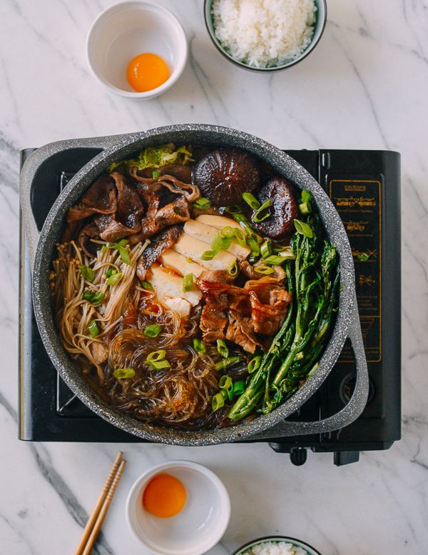 Sukiyaki Recipe How To Make Sukiyaki At Home The Woks Of Life