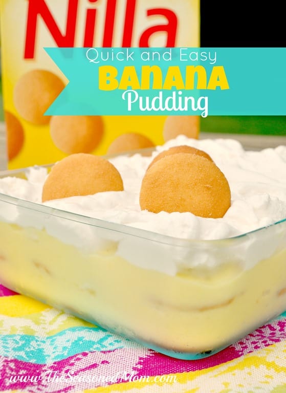 Summer Quick And Easy Banana Pudding The Seasoned Mom