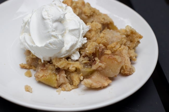 Super Easy Apple Crisp Recipe Takes Less Than 1 Hr Recipe Easy