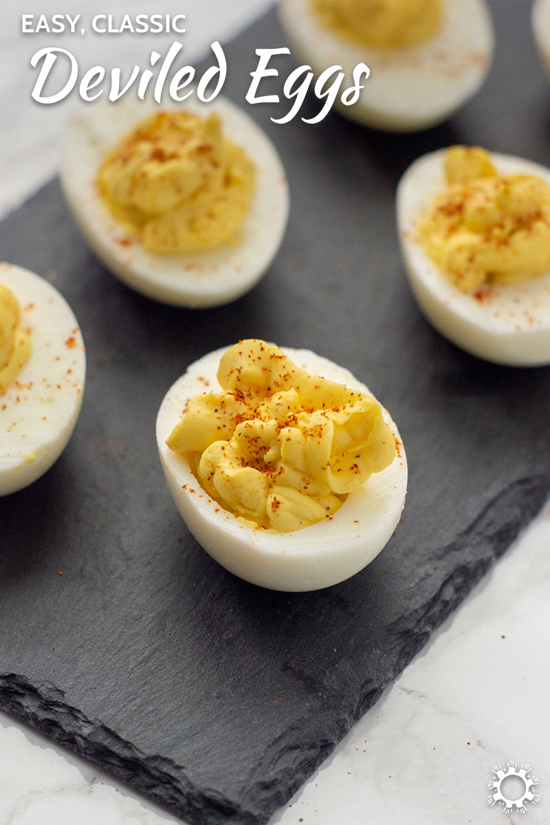 Super Easy Classic Deviled Eggs Recipe