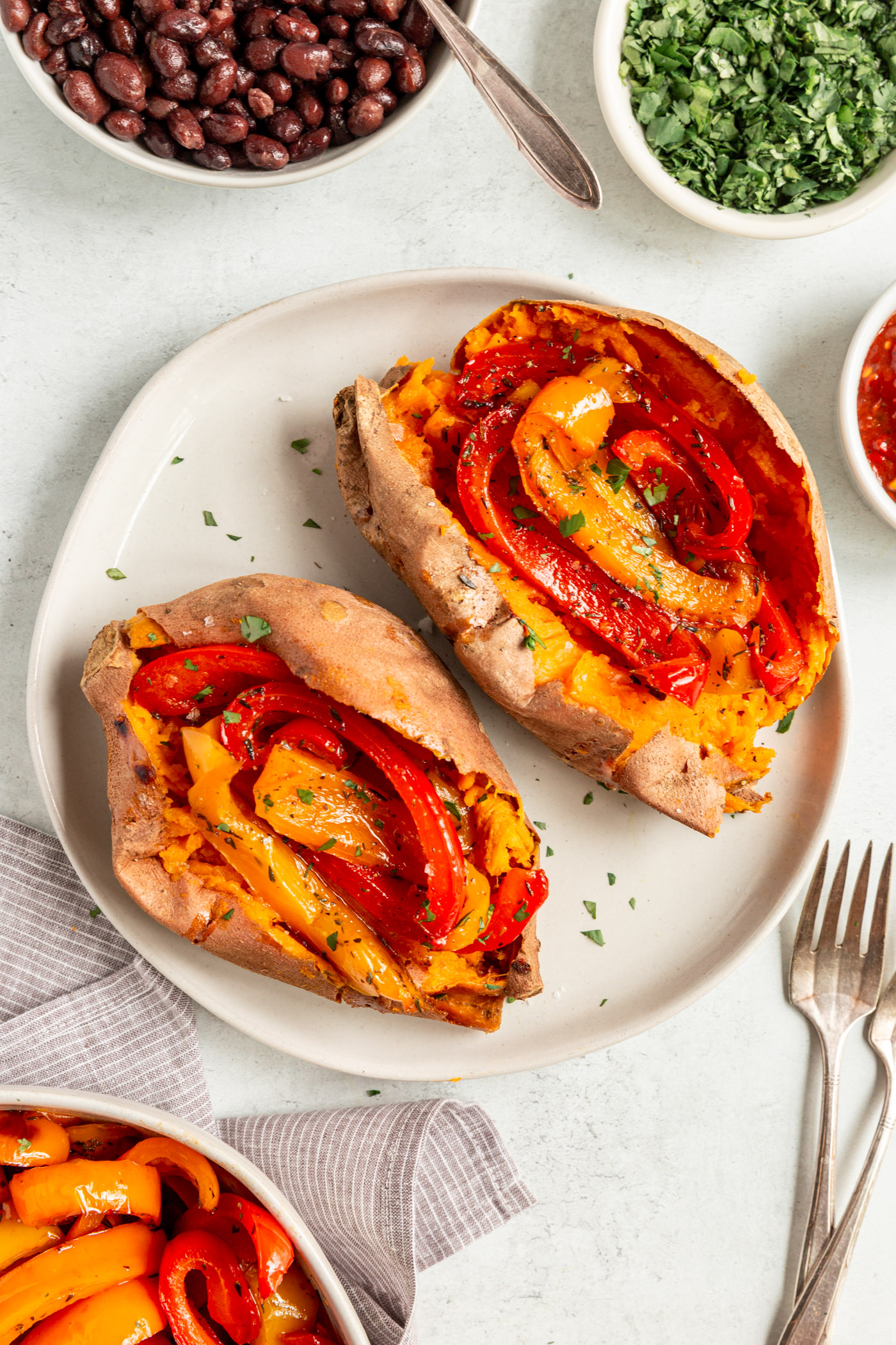 Super Easy Oven Baked Sweet Potatoes The Natural Nurturer