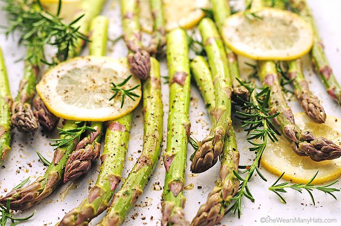 Super Easy Roasted Asparagus Favehealthyrecipes Com