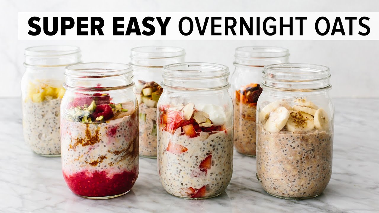 Super Fruit Overnight Oats Breakfast Bowl Healthy Breakfast Recipes Healthy Snacks Healthy