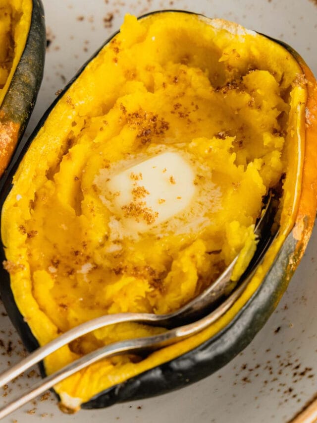 Sweet Amp Buttery Mashed Acorn Squash Midwest Nice