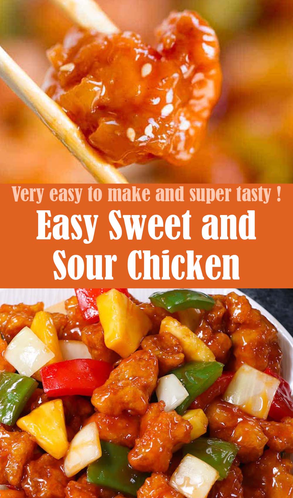 Sweet And Sour Chicken Recipe A Day In Life Easy Recipe Daily