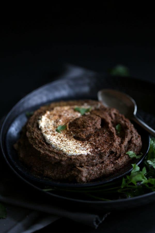 Sweet And Spicy Black Bean Hummus Melanie Makes