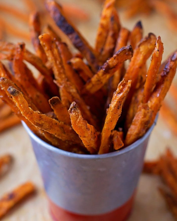 Sweet Potato Fries Crispy Baked