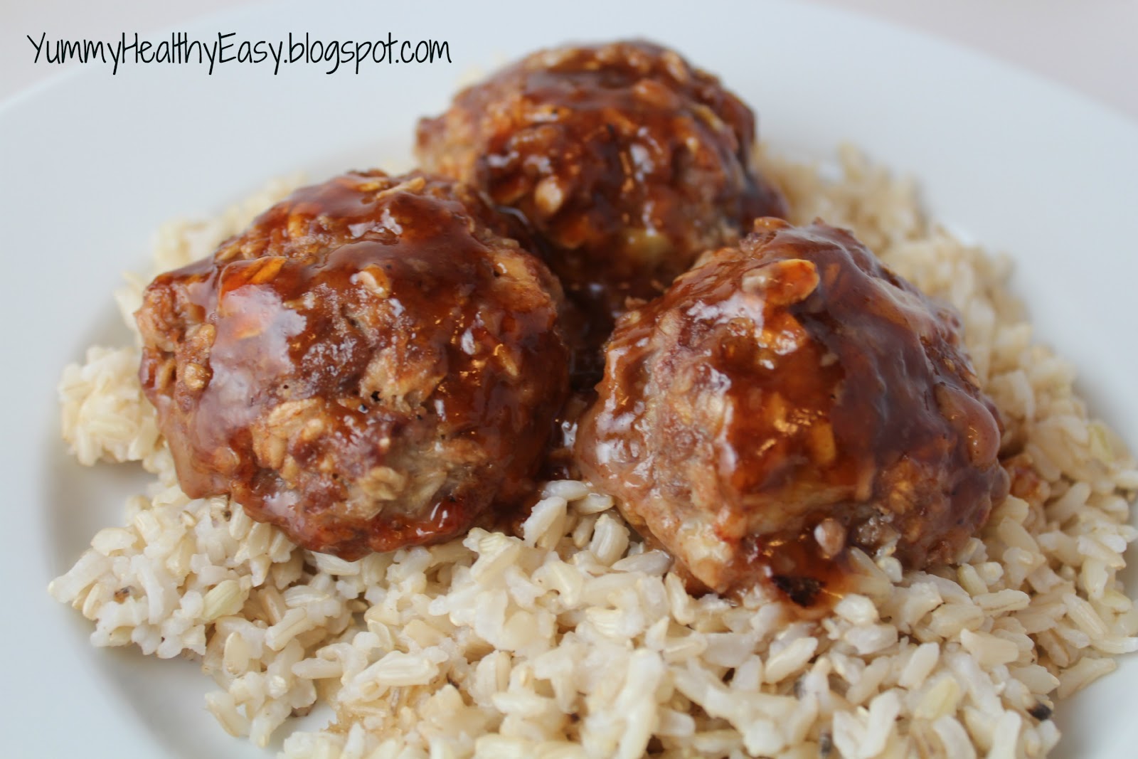 Sweet Sour Meatballs Yummy Healthy Easy