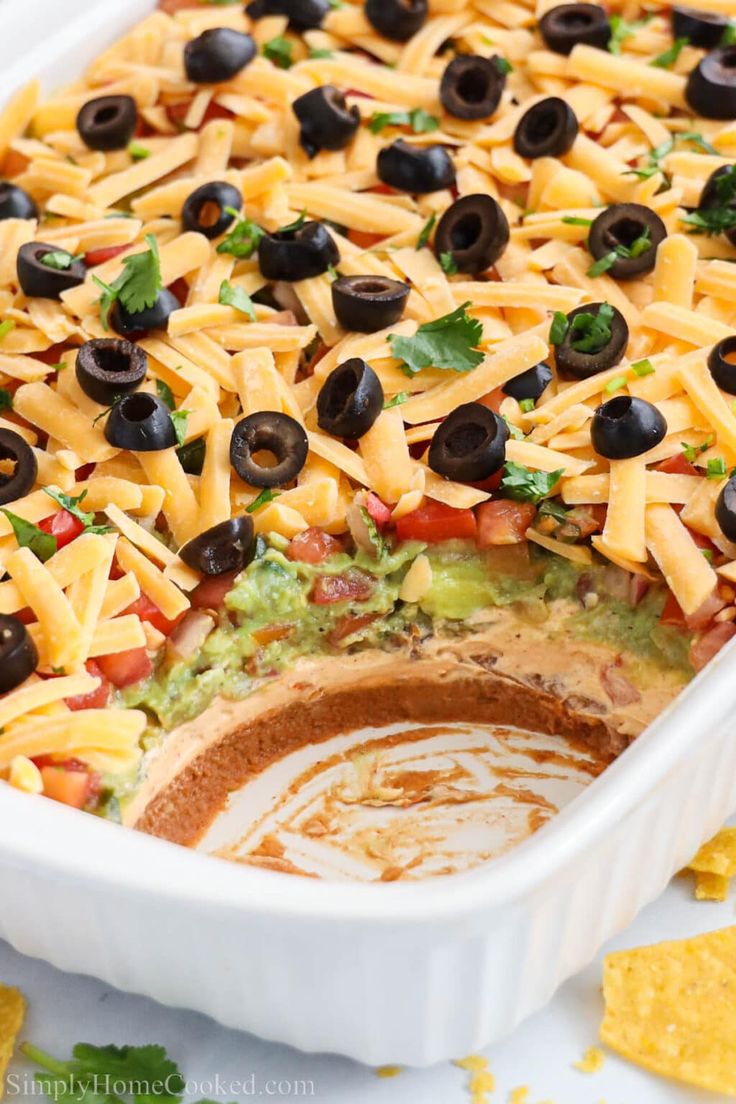 Taco Bean Dip Taco Dip With Meat 7 Layer Taco Dip Seven Layer Dip Taco Meat Easy Layered