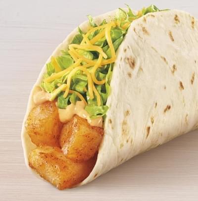 Taco Bell Spicy Potato Soft Taco The Diet Chef