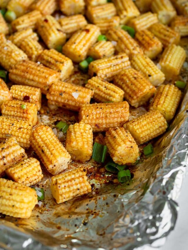 Tangy Roasted Baby Corn The Simple Sprinkle