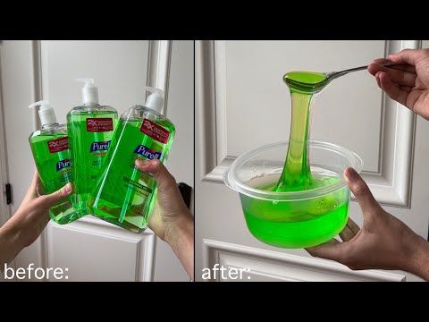 Testing Viral No Glue Slimes How To Make Diy No Glue Slimes Water Slim Water Slime One