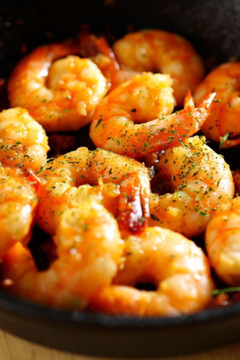 Tgi Fridays Skillet Garlic Shrimp Recipe Delish Sides