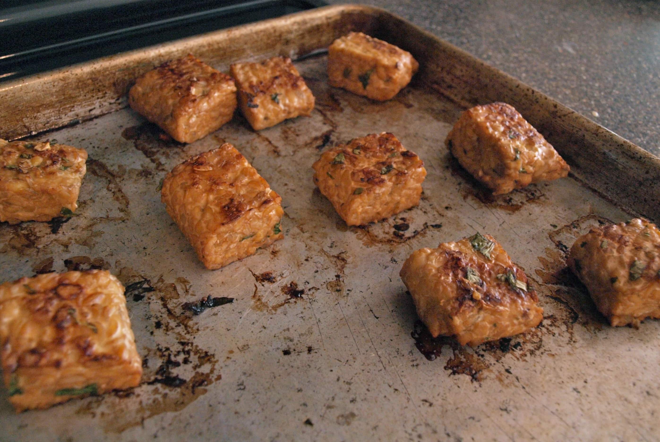 Thai Marinated Tempeh Nuggets Happy Healthy Mama