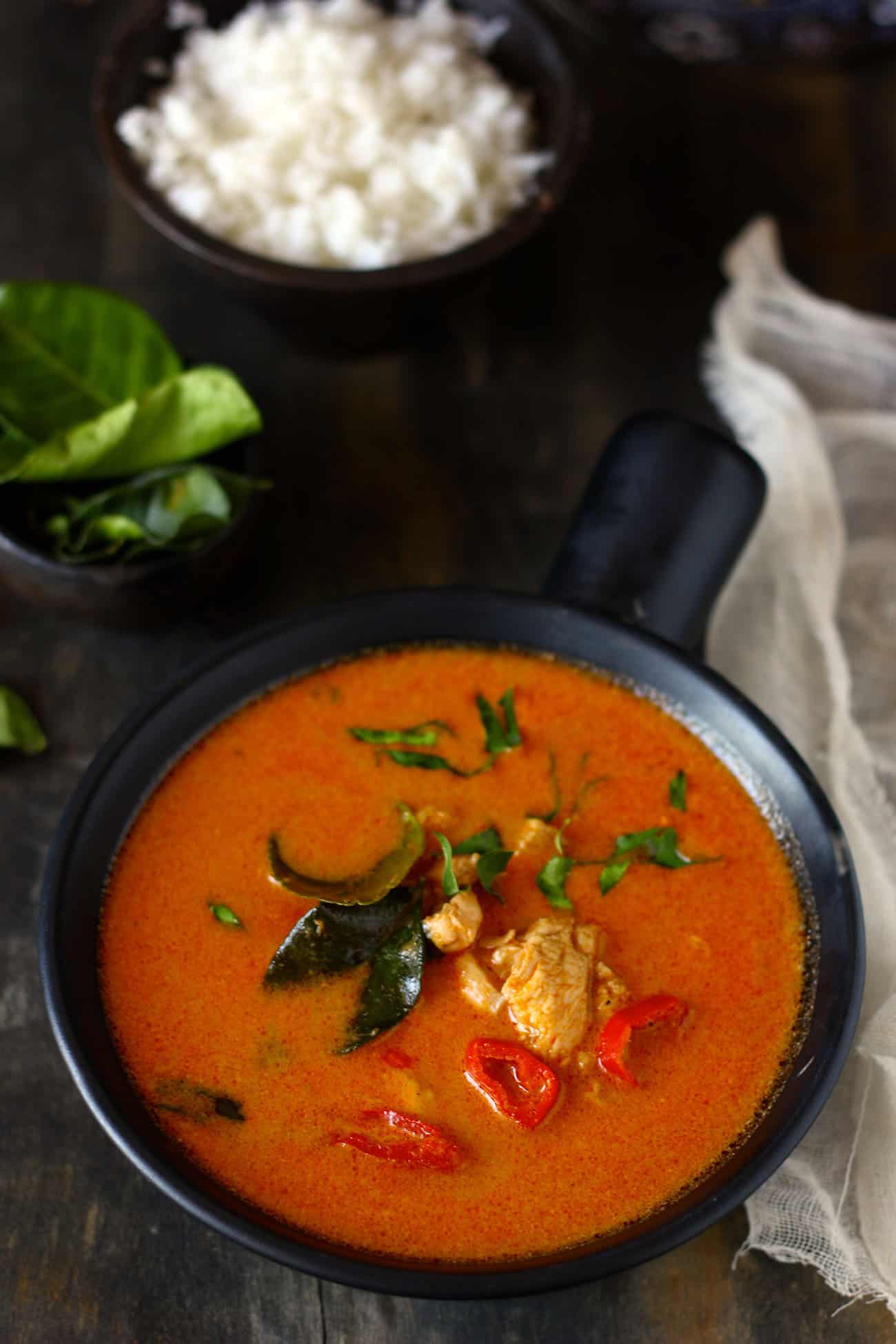 Thai Red Curry Recipe With Chicken Fun Food Frolic