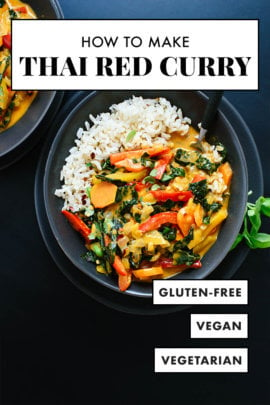 Thai Red Curry Recipe With Vegetables Cookie And Kate