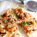 Thai Shrimp Pizza