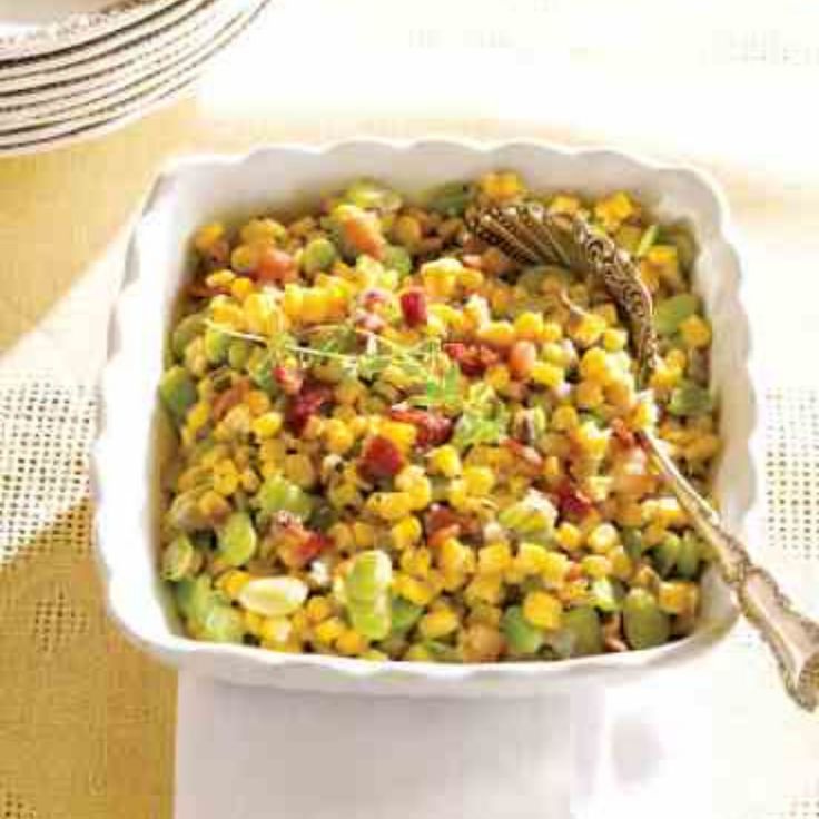 Thanksgiving Dinner Recipes Harvest Day Savory Succotash