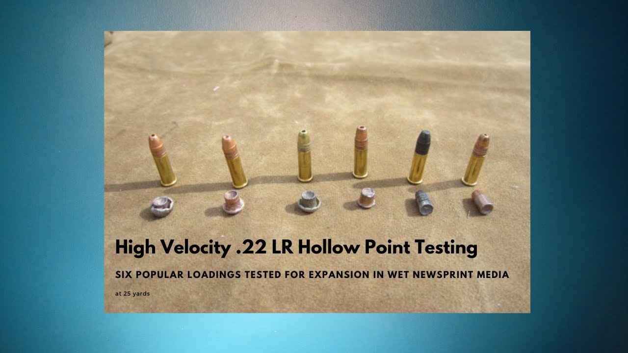 The Best 22Lr 36Gr High Velocity Hunting Bullet Youtube