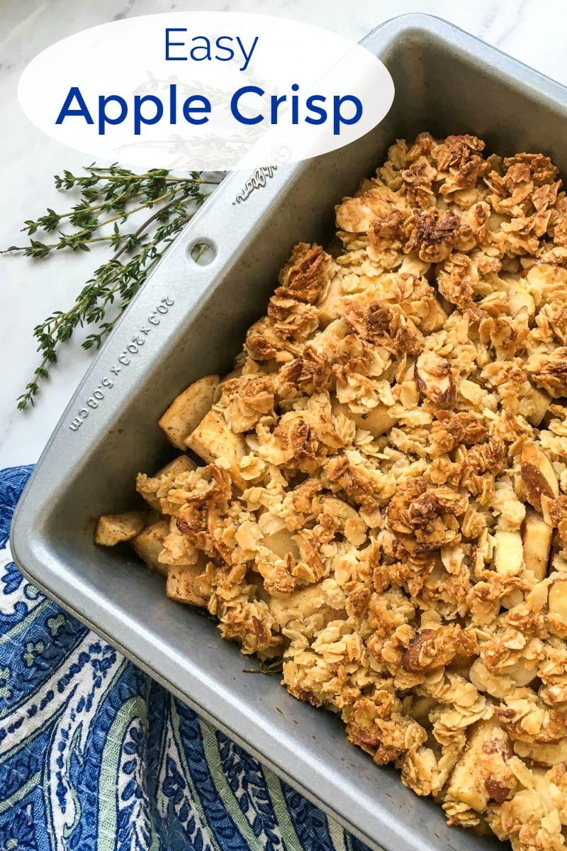 The Best Baked Apple Crisp Recipe Mama Likes To Cook