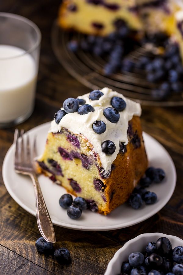 The Best Blueberry Bundt Cake Baker By Nature Bloglovin