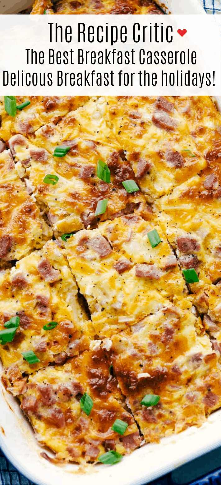 The Best Breakfast Casserole Is A Thick And Creamy Egg Base With