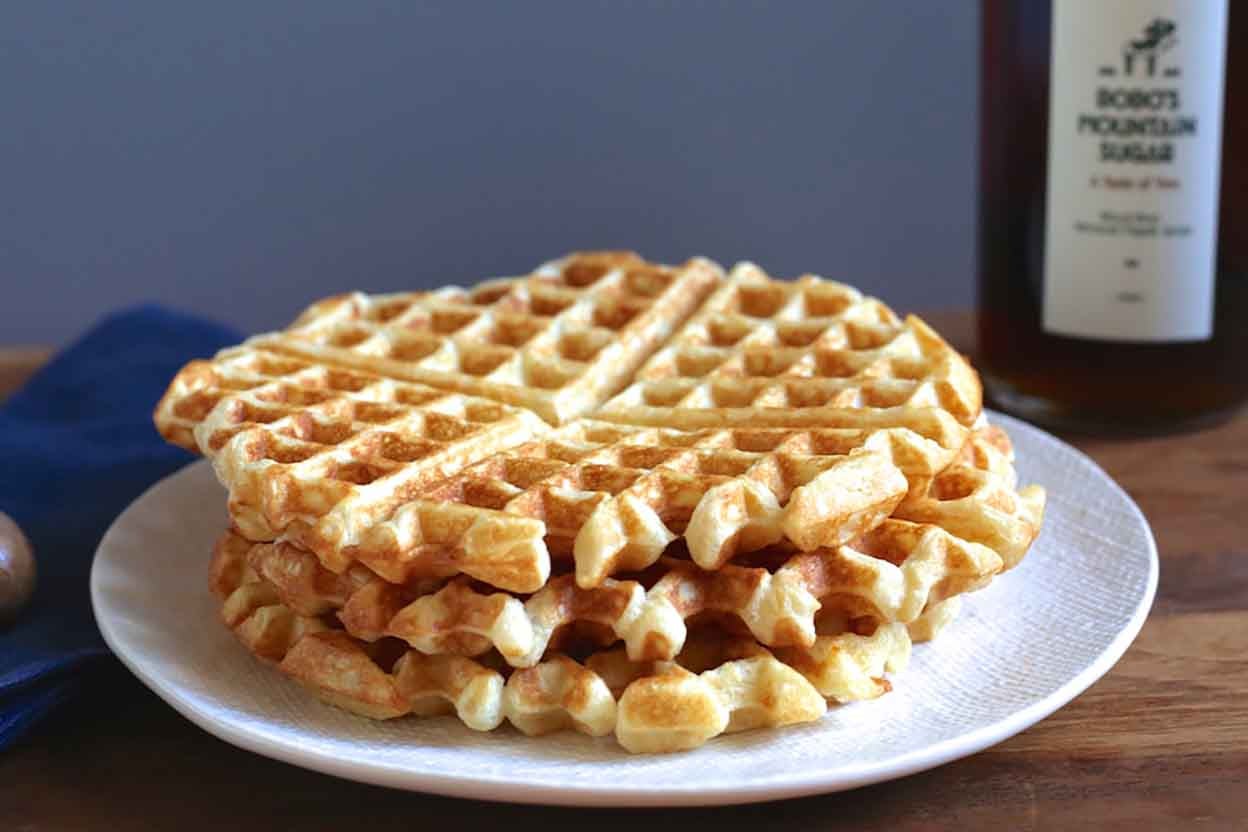 The Best Buttermilk Waffles Recipe Waffle Recipes Buttermilk Waffles Waffles