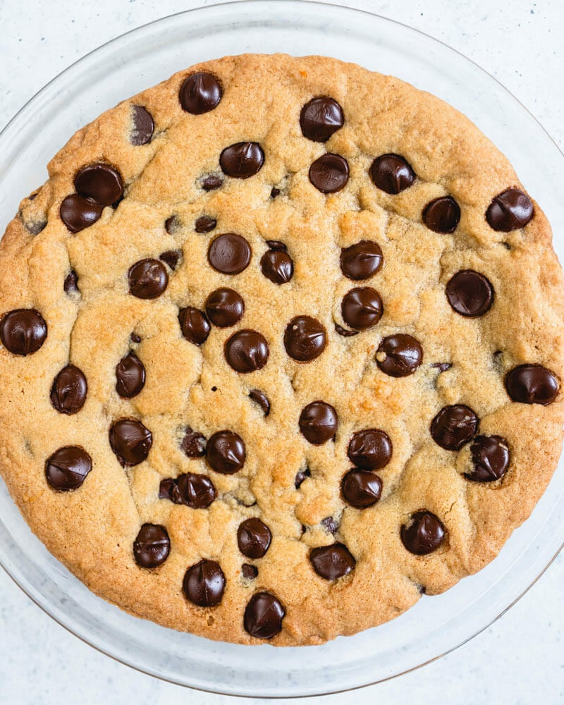 The Best Chewy Cookie Cake Recipe A Couple Cooks