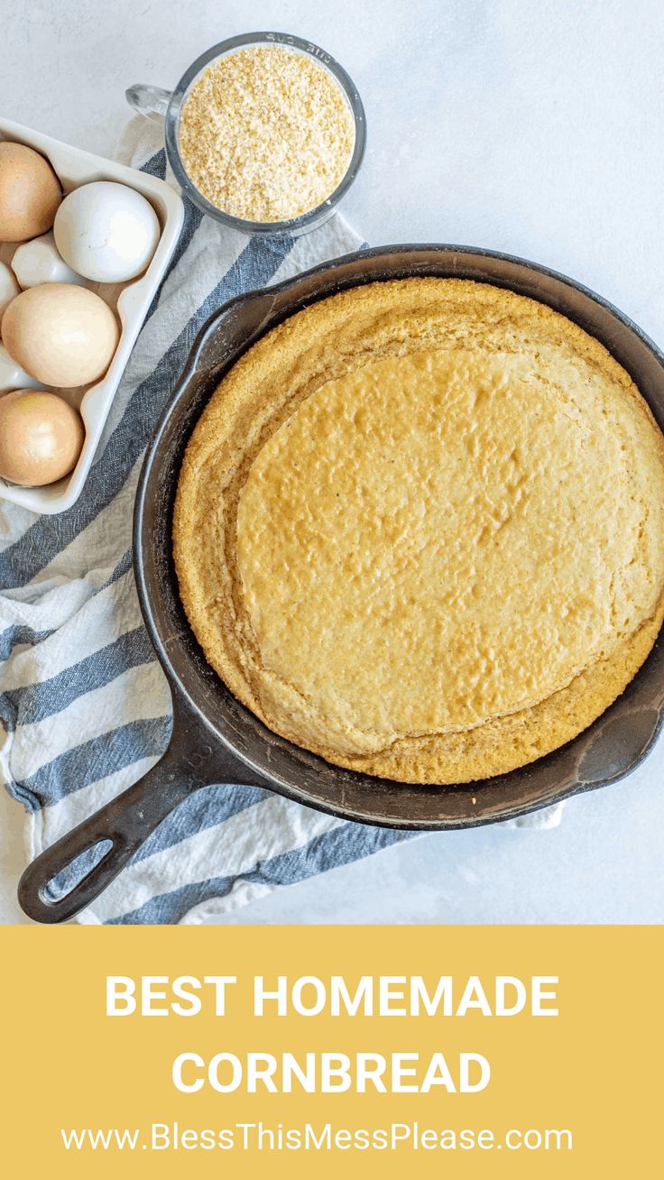 The Best Cornbread Recipe Fluffy Sweet Cornbread Recipe