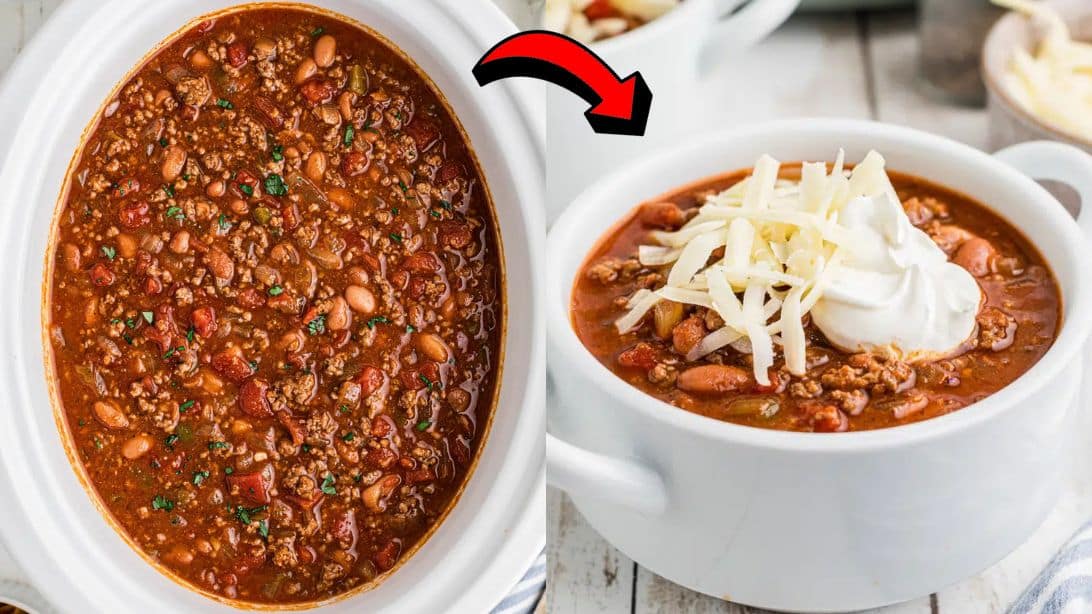 The Best Crockpot Chili Recipe So Thick And Hearty And Easy To Make