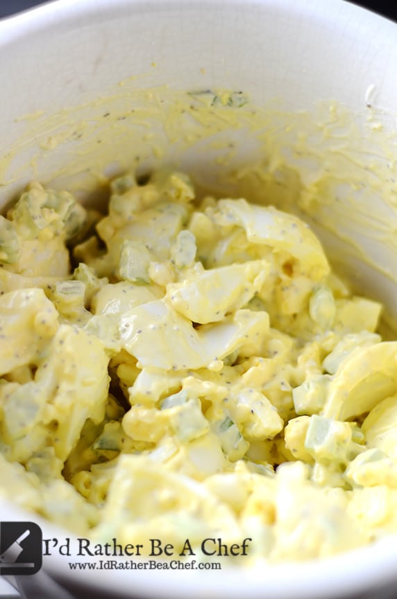 The Best Egg Salad Recipe I D Rather Be A Chef