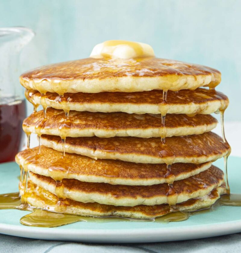 The Best Fluffy Buttermilk Pancake Recipe Chemistry In The Kitchen