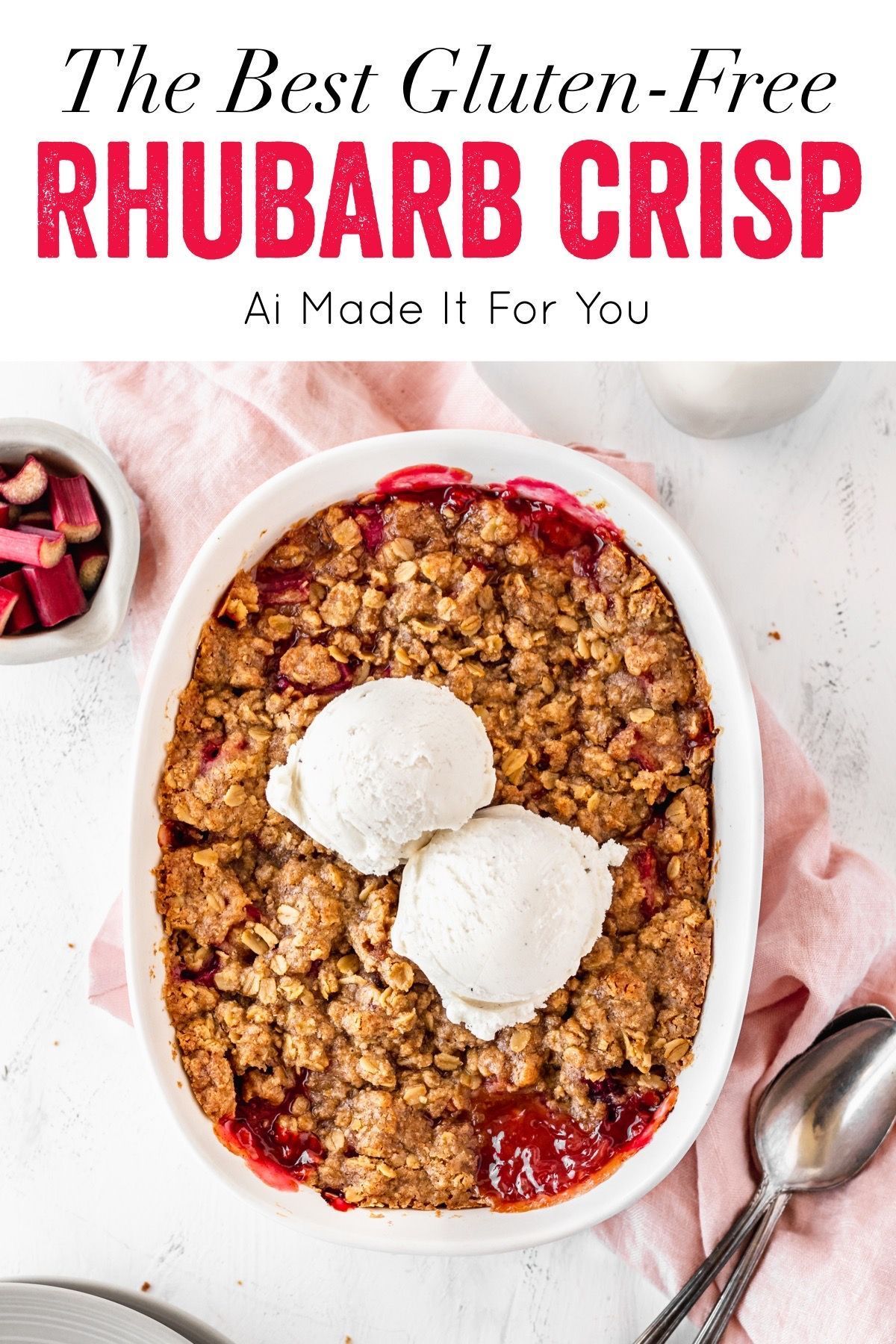 The Best Gluten Free Rhubarb Crisp Recipe Ai Made It For You