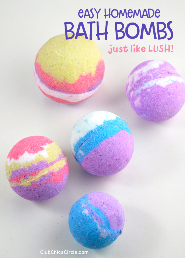 The Best Homemade Diy Bath Bombs Recipe Like Lush