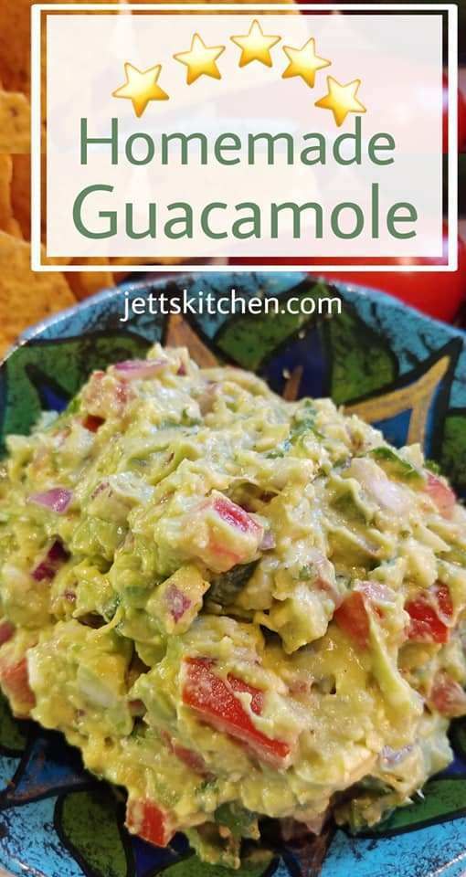 The Best Homemade Guacamole Dip Five Star Recipe Jett Amp 39 S Kitchen