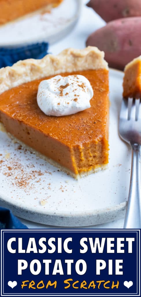 The Best Homemade Sweet Potato Pie Recipe Evolving Table