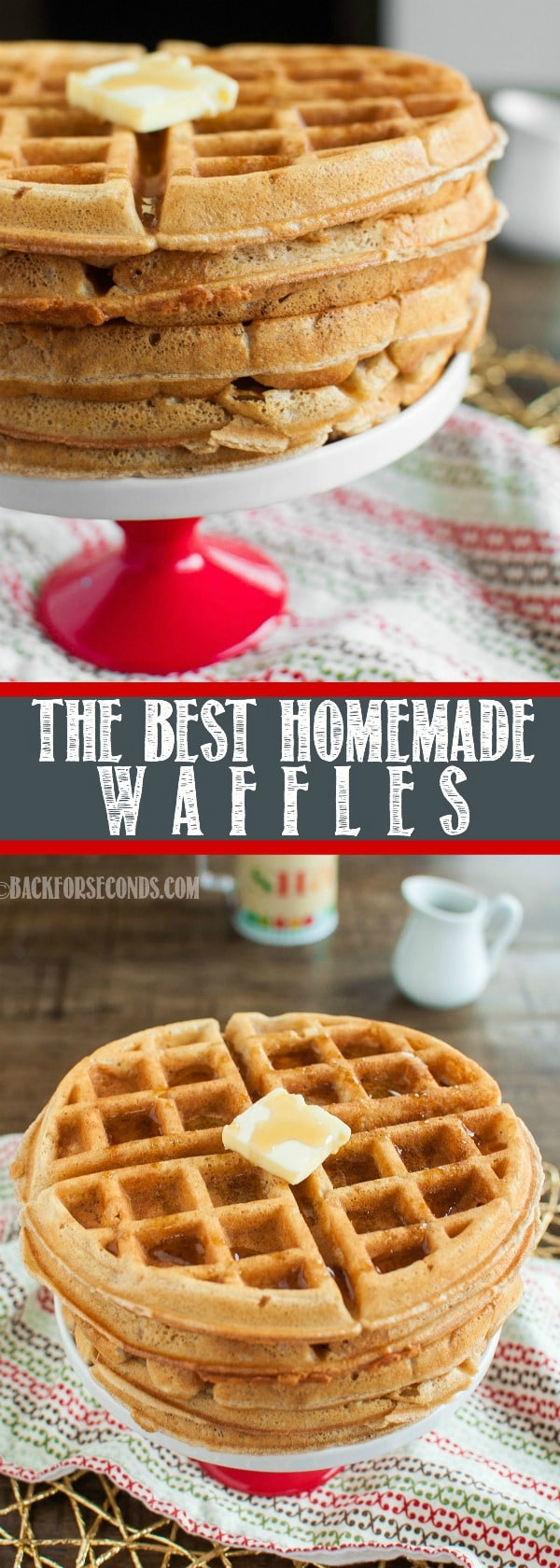 The Best Homemade Waffles Back For Seconds