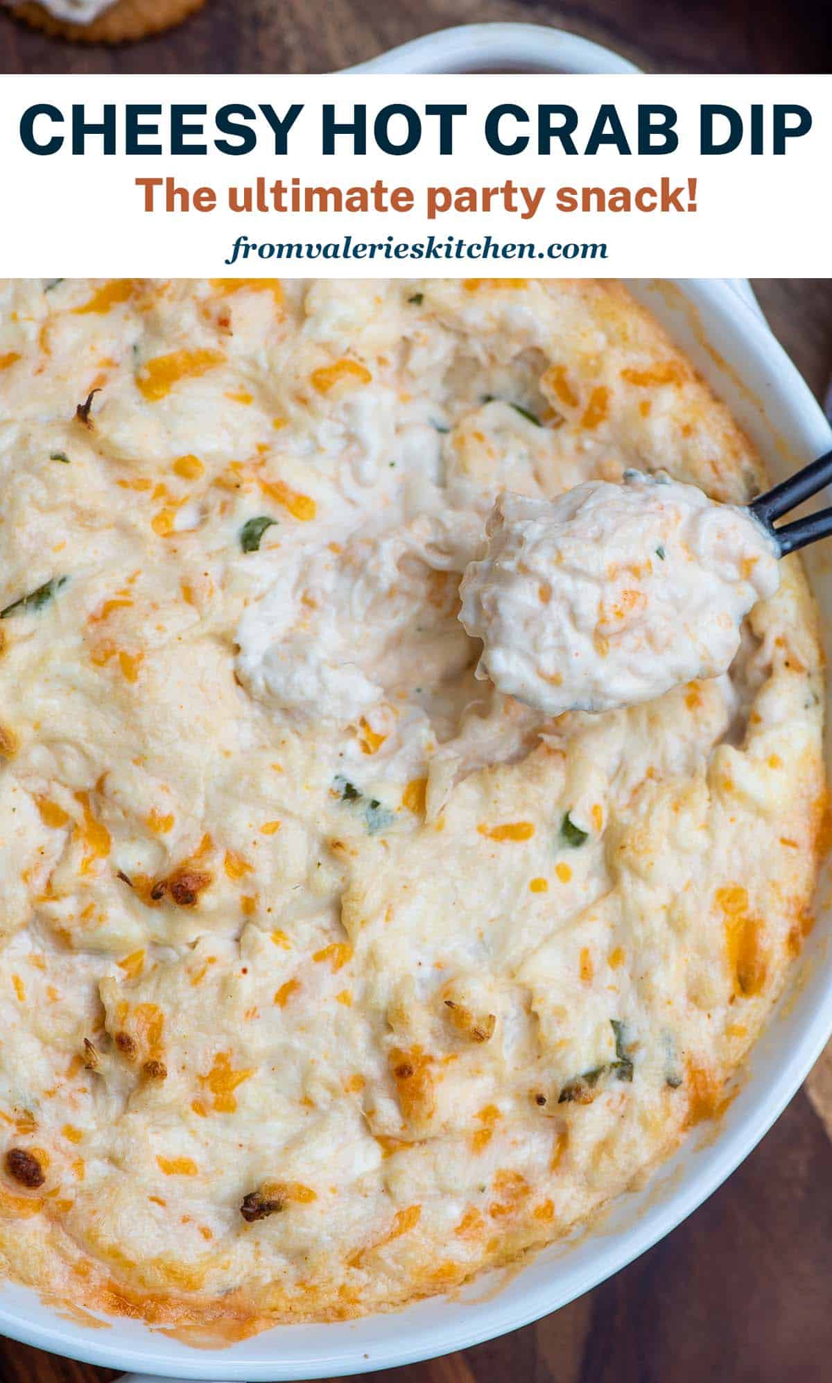 The Best Hot Crab Dip A Louisiana Favorite Amy In The Kitchen