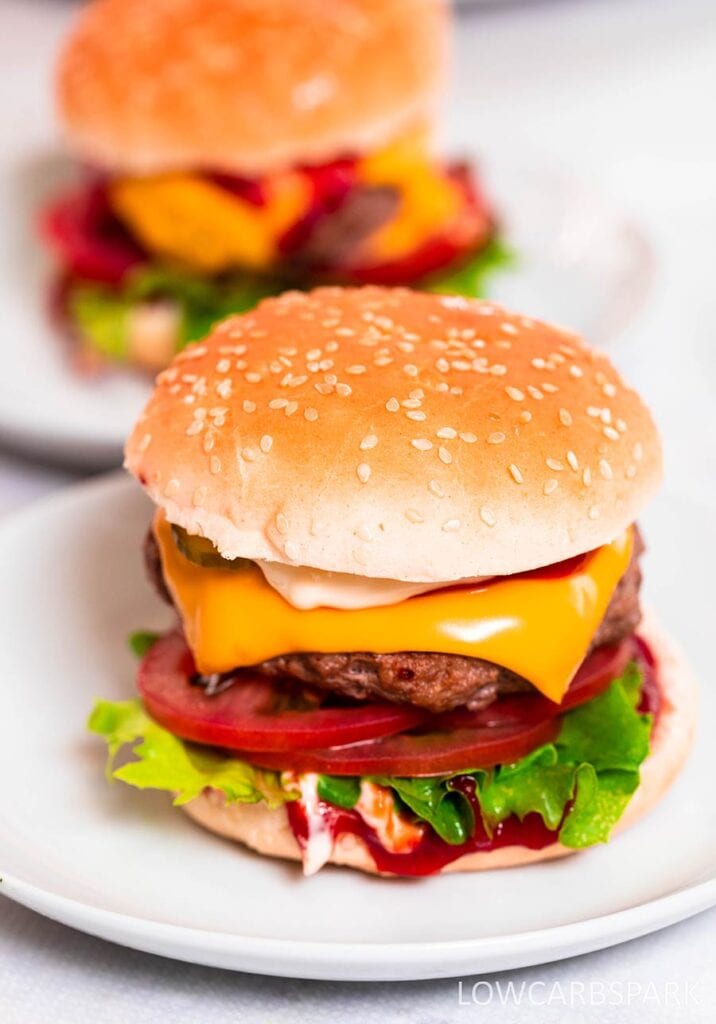 The Best Juicy Burger Low Carb Spark