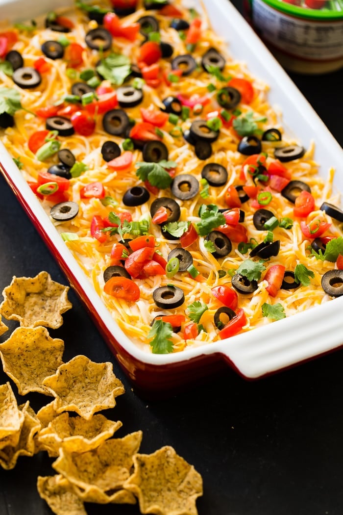 The Best Mexican 7 Layer Dip Recipe Oh Sweet Basil