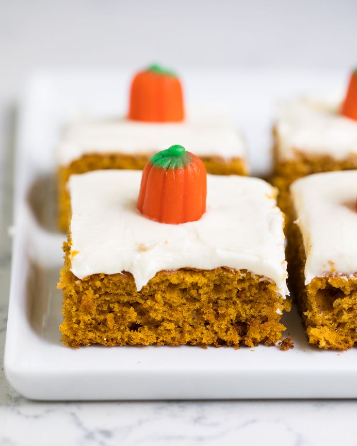 The Best Pumpkin Bar Recipe I Heart Nap Time