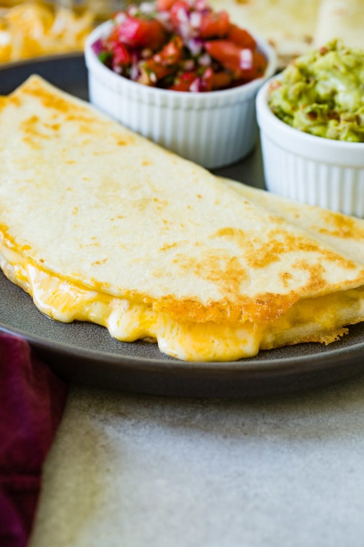 The Best Quesadilla Recipe Easy Cheesy Oh Sweet Basil