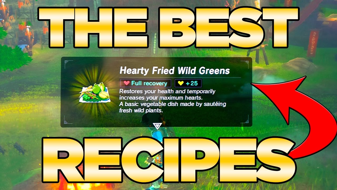 The Best Recipes Guide In Breath Of The Wild Best Dishes Cooked