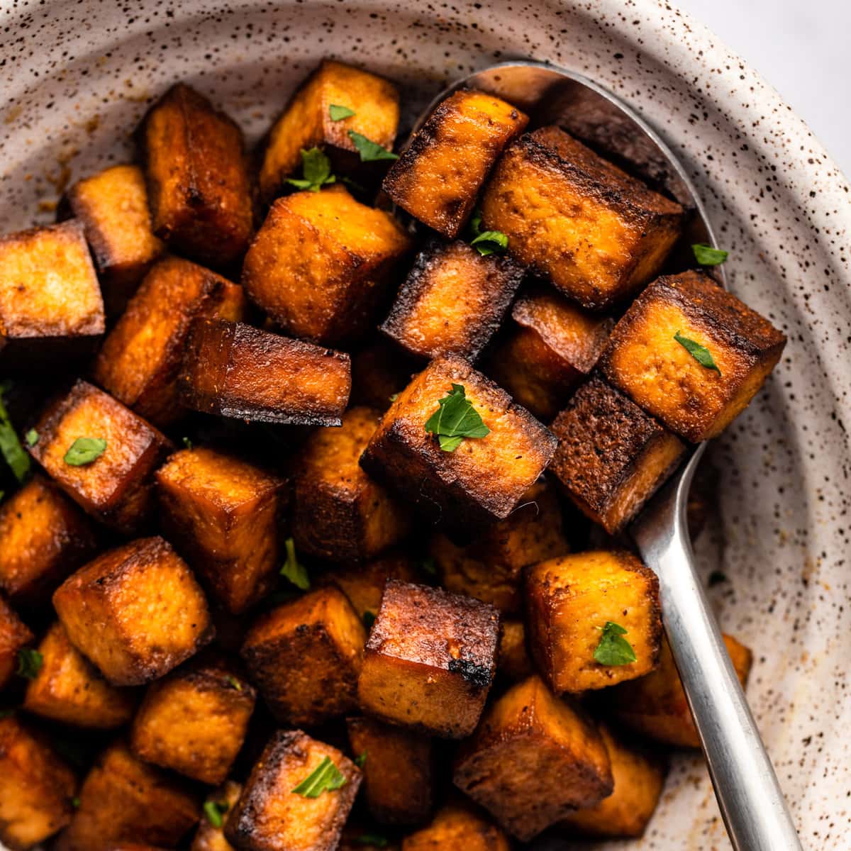 The Best Smoky Tofu